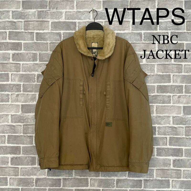 WTAPS ダブルタップス NBC Jacket ミリタリージャケット L ファー ボア COLD WEATHER TSDT-JK05