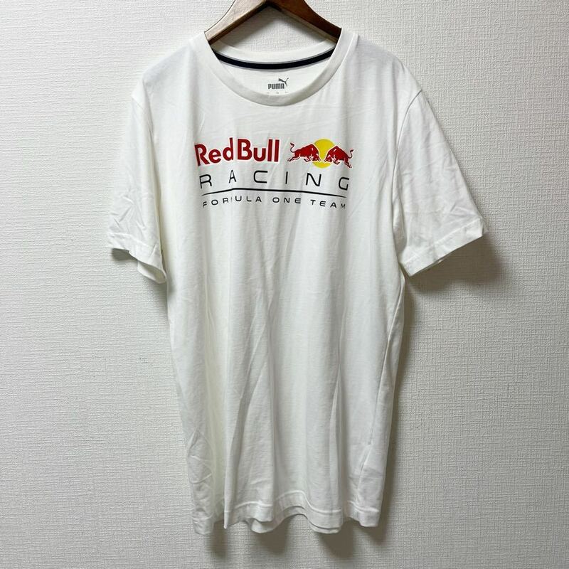 PUMA プーマ Red Bull RACING 半袖 Tシャツ Mサイズ ホワイト