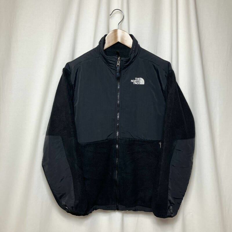 THE NORTH FACE ノースフェイス デナリジャケット ボーイズXL（メンズM相当） ブラック フリース ポーラテック アウトドア／黒