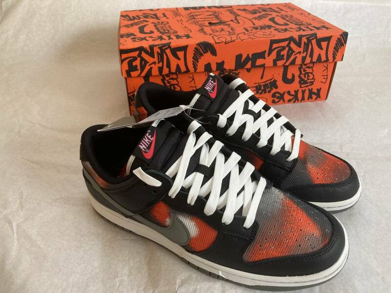 27.0cm　Nike Dunk Low Graffiti Black/Red ナイキ ダンク ロー グラフィティ ブラック/レッド