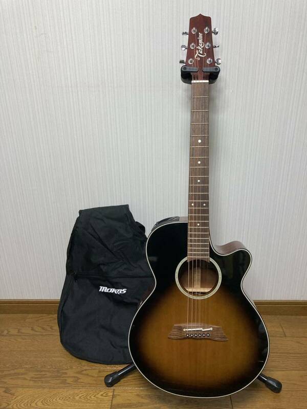 2005年製◆Takamine タカミネ 高峰◆PT107 TBS◆サンバースト◆エレアコ アコギ アコースティックギター フォークギター