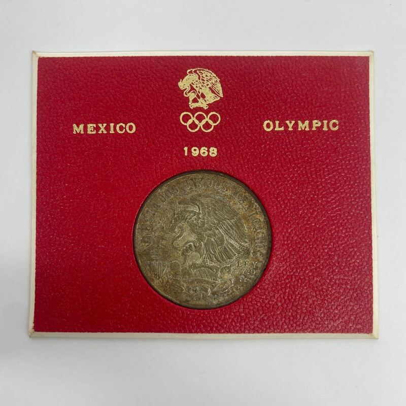 メキシコオリンピック 25ペソ 銀貨1968年 MEXICO OLYMPIC 古銭　記念コイン 記念硬貨