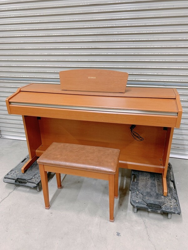 程度良好 YAMAHA ヤマハ 電子ピアノ YDP-123 椅子付き 88鍵 ピアノ 鍵盤楽器 引取歓迎 茨城県常陸大宮市 240220か4 常 M
