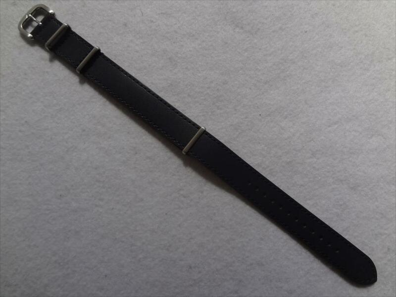 Seiko 純正 ベルト ブルックスブラザーズ SILGH002用 18mm 腕時計レザーバンド NATOタイプ 