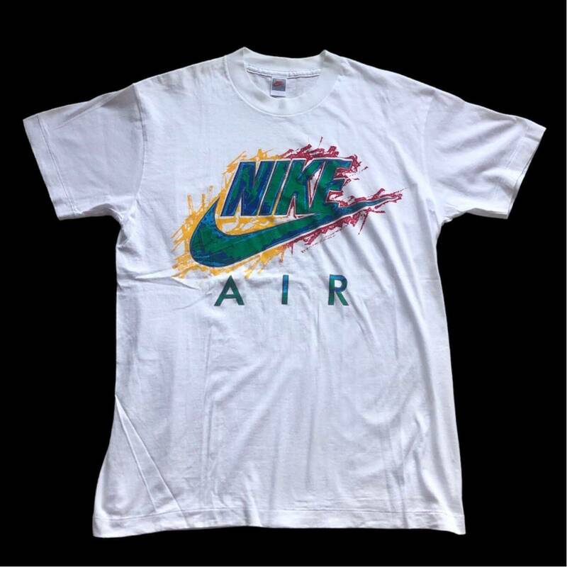 送料370円90s NIKE AIR 90年代　ナイキ　Tシャツ シングルステッチ　ビンテージ　サイズL