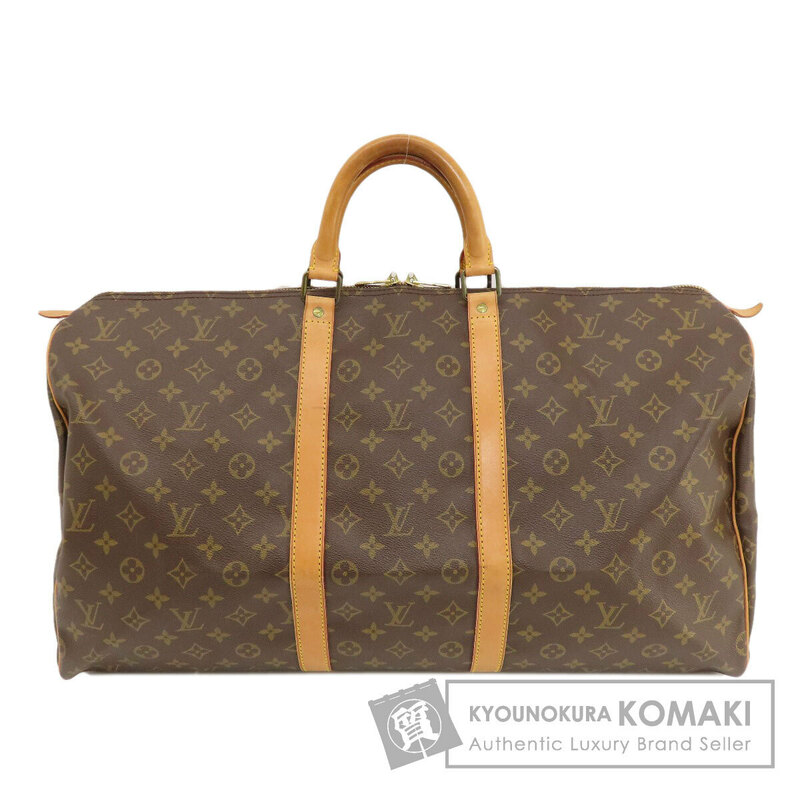 LOUIS VUITTON ルイヴィトン M41424 キーポル55 モノグラム ボストンバッグ モノグラムキャンバス レディース 中古