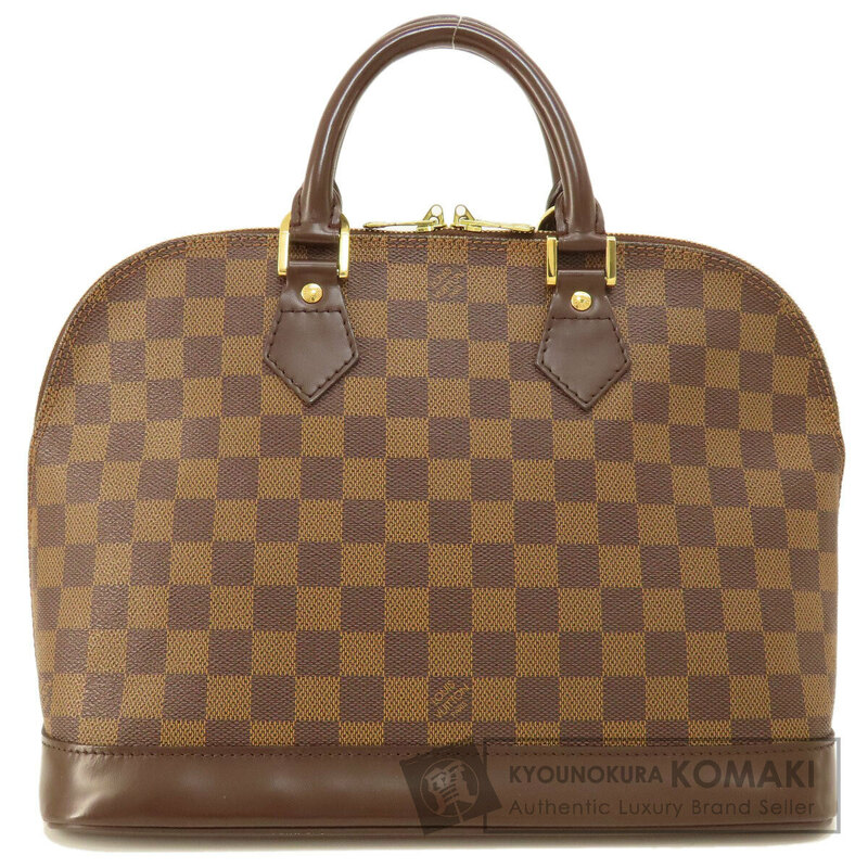 LOUIS VUITTON ルイヴィトン N51131 アルマ ダミエ エベヌ トートバッグ ダミエキャンバス レディース 中古