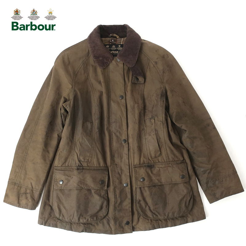 英国製 Barbour バブアー CLASSIC BEADNELL オイルドジャケット ブラウン 16(L～LL)