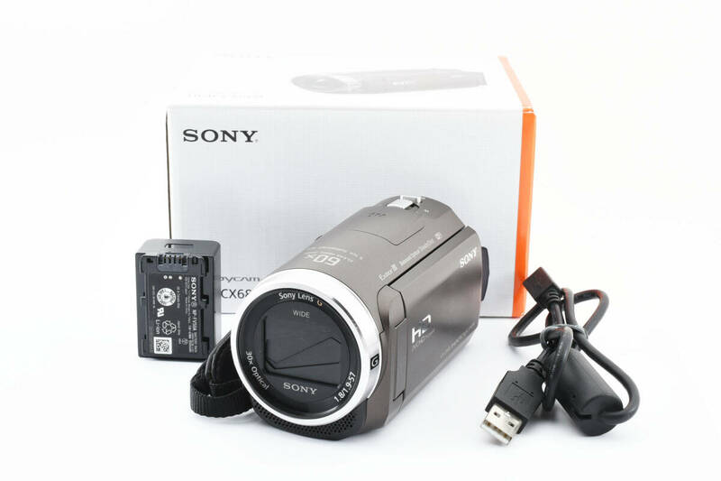 ★美品★ソニー SONY HDR-CX680 ブロンズブラウン★元箱付属★ LL3040#1124