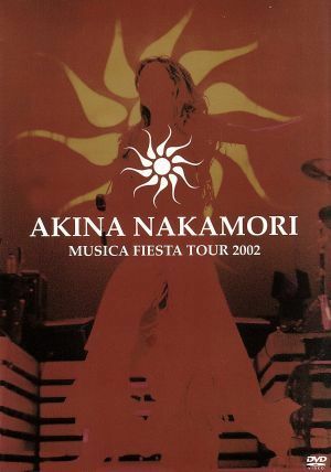 AKINA NAKAMORI MUSICA FIESTA TOUR 2002 ライブ DVD 中森明菜