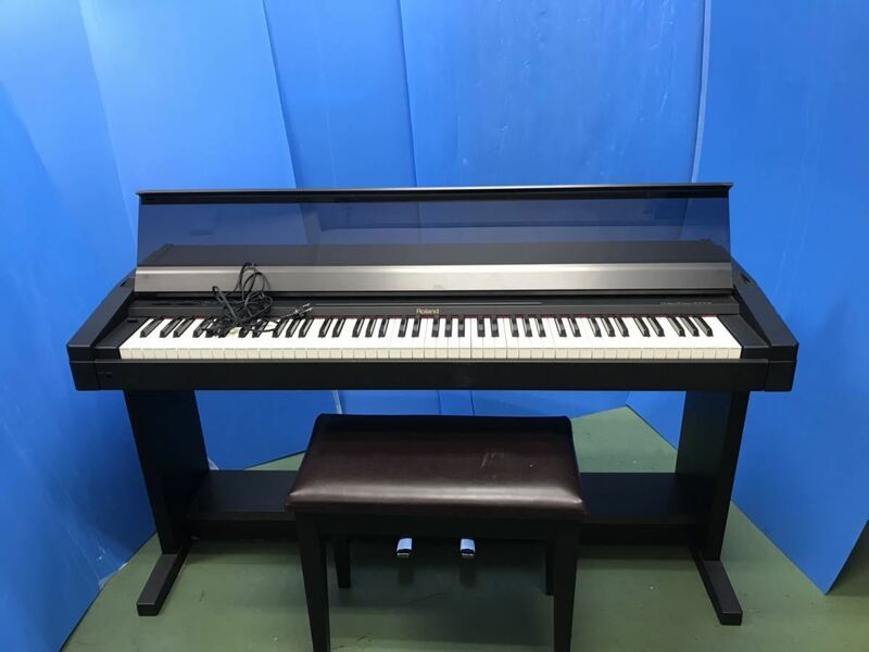 埼玉県三郷市 直接引取限定 Roland Piano 1000s HP-1000S ローランド デジタルピアノ 電子ピアノ 椅子付き O56-13