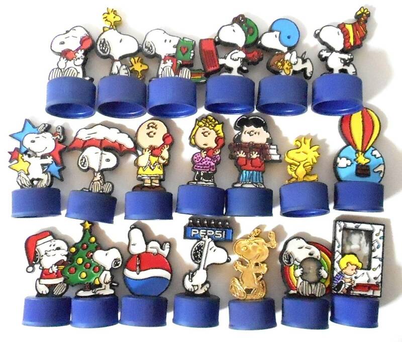 [送料無料 匿名配送] スヌーピー SNOOPY ピーナッツ PEANUTS ボトルキャップ クラシック CLASSIC STYLE 20種セット PEPSI ペプシ