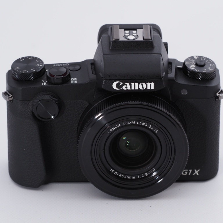 Canon キヤノン コンパクトデジタルカメラ PowerShot G1 X Mark III ブラック APS-Cセンサー/F2.8レンズ/EVF内蔵 PSG1XMARKIII #9018