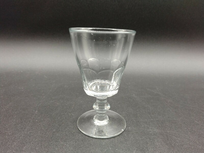 アンティーク グラス リキュールグラス 古い ガラス 酒器【2-ch】