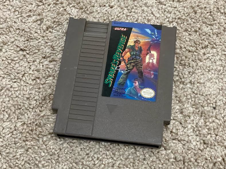 ★送料無料★北米版★ ファミコン メタルギア スネークズリベンジ METAL GEAR Snake's Revenge Metal Gear 2 NES