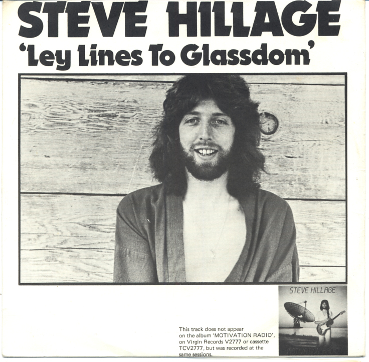 HS297■STEVE HILLAGE■LEY LINES TO GLASSDOM'(EP)UK盤