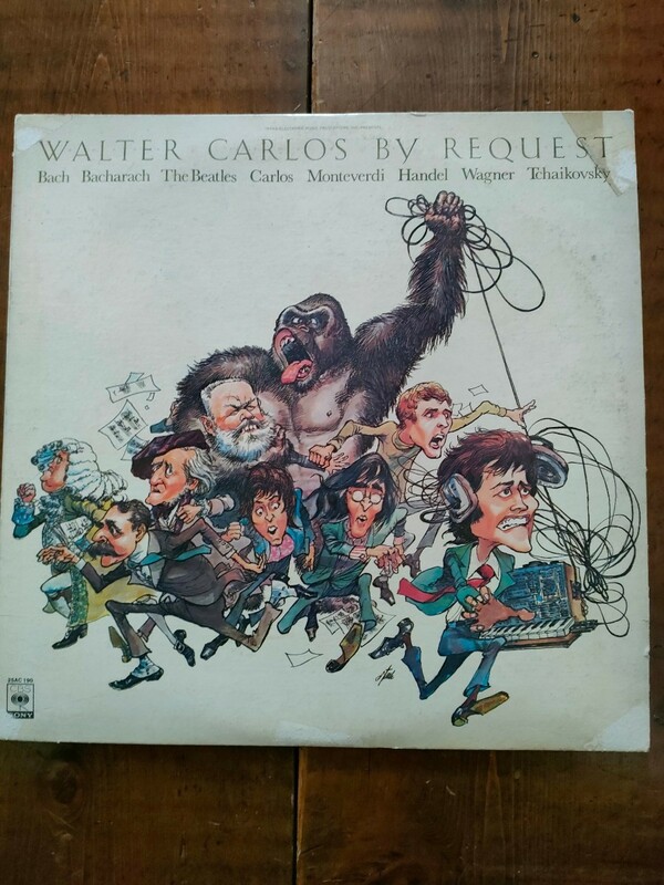 LP レコード WALTER CARLOS BY REQUEST　