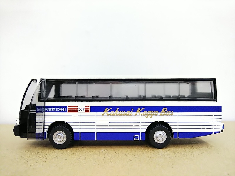 ■ トレーン ポケットバス No.23 国際興業バス ダイキャストミニカー