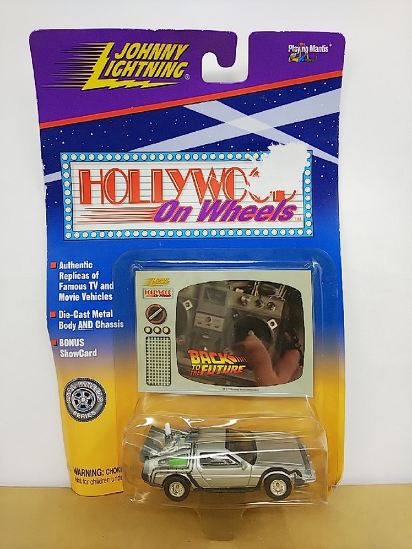 ■ JOHNNY LIGHTNIGジョニーライトニング HOLLYWOOD On Wheels 1/64 BACK TO THE FUTURE バックトゥザフューチャー デロリアン ミニカー