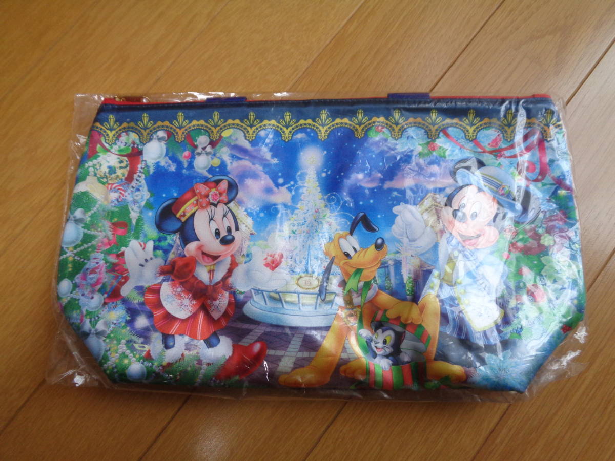 ディズニー☆クリスマスウィッシュ☆スーベニア☆ランチケース☆トートバッグ☆東京ディズニーリゾート☆新品☆ミッキーミニー☆disney