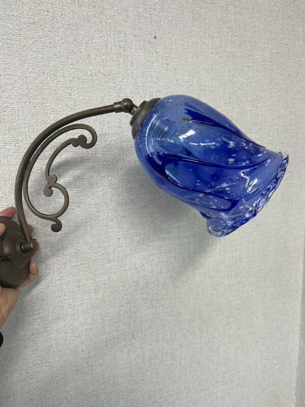 新品未使用　2個セット　琉球ガラス ブラケットランプ ブラケットライト GlassStudio尋 沖縄