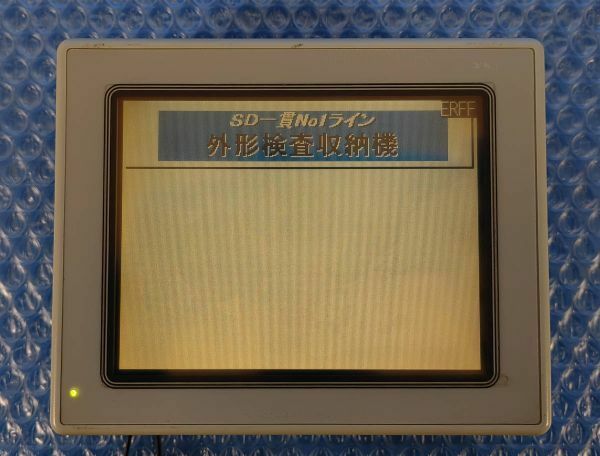 [CK12871] NAIS PROGRAMMABLE DISPLAY GT30 AIGT3300H プログラマブル 表示器 動作保証