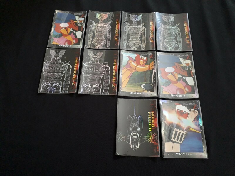 希少 AMADA マジンガーZ トレーディングコレクション カード H キラ まとめセット