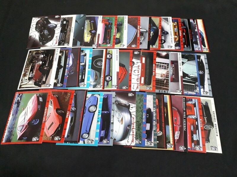 希少 1998 ツクダオリジナル モーターカー コレクション トレーディングカード まとめセット