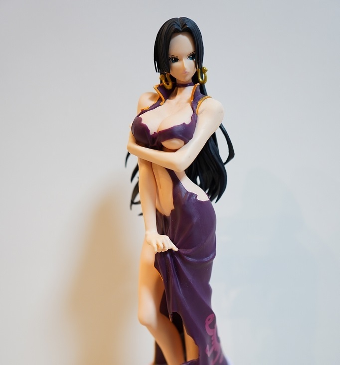 ボア・ハンコック ドレス・紫色 （ワンピース GLITTER＆GLAMOURS BOA.HANCOCK CRASH STYLE）フィギュア