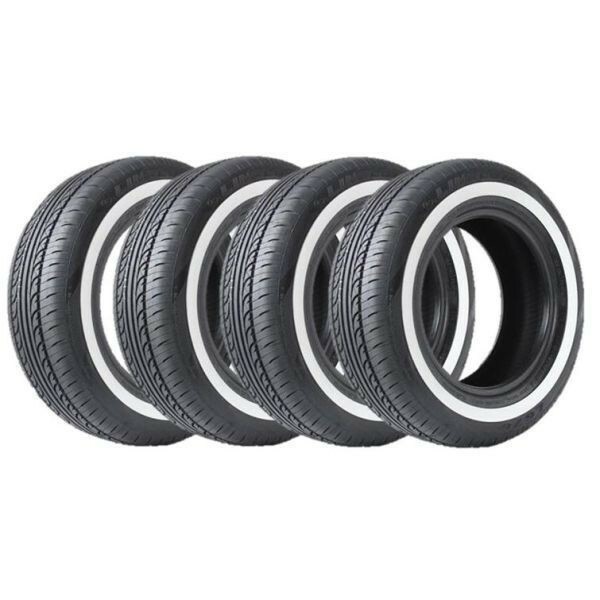 ◆4本セット販売送料込29,800円～ リンロン 195/70R14 91T L676 ホワイトリボン LINGLONG