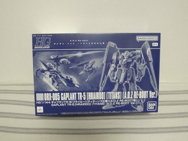 ☆彡機動戦士Zガンダム HGUC ギャプランTR-5 フライルー ティターンズ仕様 A.O.Z RE-BOOT版 新品未開封品☆彡