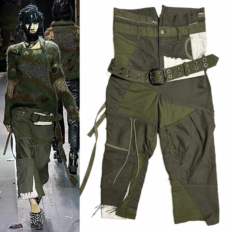 06AW ミリタリー 解体 再構築 カーゴパンツ JUNYA WATANABE コムデギャルソン ジュンヤ Military Reconstructed Cargo Pantsアーティザナル