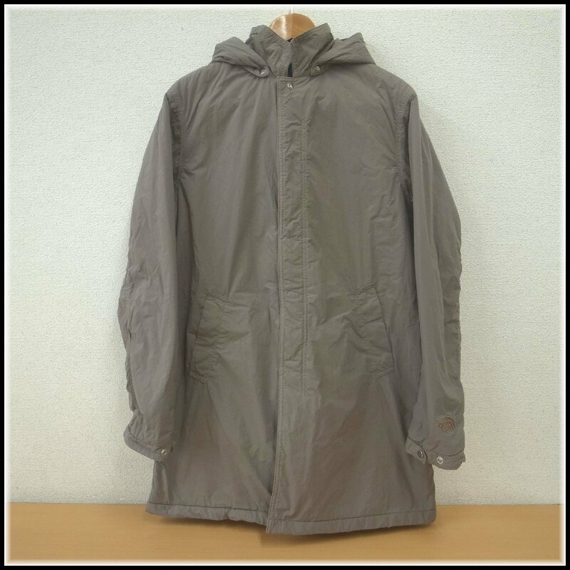 2002T　THE NORTH FACE ザノースフェイス　JOURNEYS ZEPHER COAT ジャーニーズ ゼファーコート　NP71555　Lサイズ　ナイロン　ベージュ系