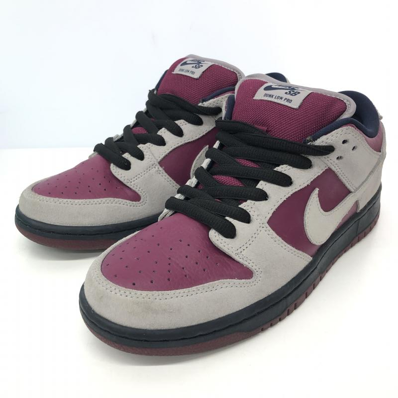 【中古】Nike SB Dunk Low Pro Burgundy/Grey　BQ6817-001　27cm　ナイキ　ダンク[240066137859]