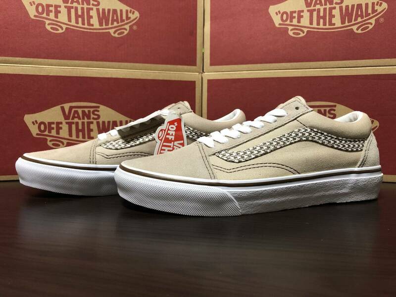 24.5cm VANS ヴァンズ OLD SKOOL オールドスクール V36CF PUPPY.F BEIGE