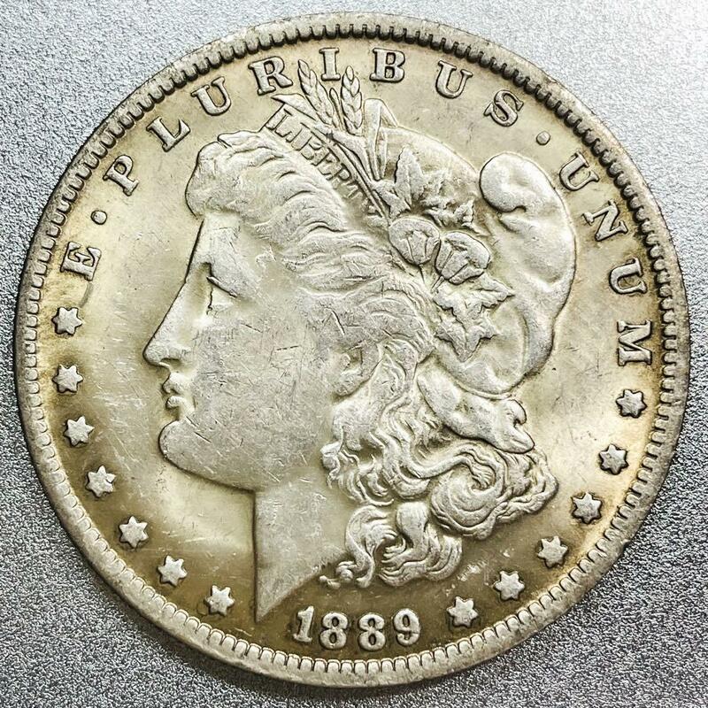 モルガン 1ドル銀貨 1889年 CC　レプリカコイン