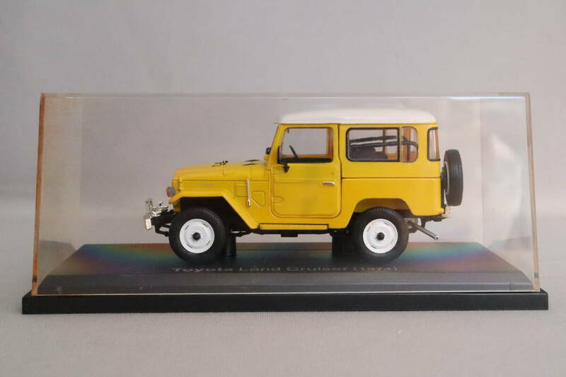 アシェット／ノレブ 国産名車コレクション トヨタ ランドクルーザー FJ40 黄色（1974）Norev Toyota Land Cruiser　1/43スケール