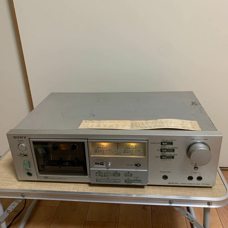 SONY-TC-K55，現状品。