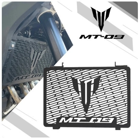 【送料無料】MT09 ラジエーターグリルカバー ガードプロテクター ヤマハ MT 09 FZ09 FZ 09 FZ 09 2014 2015 2016 2017 /黒