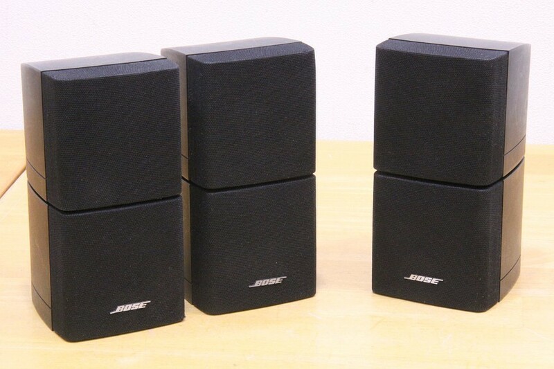 ///BOSE サテライトスピーカー (キューブスピーカー) 3個セット ///