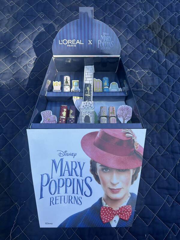 未使用品 L'OREAL × Mary Poppins 限定コラボ リップ 全7種 Paris 化粧品 ディズニー マリーポピンズ ロレアルパリ