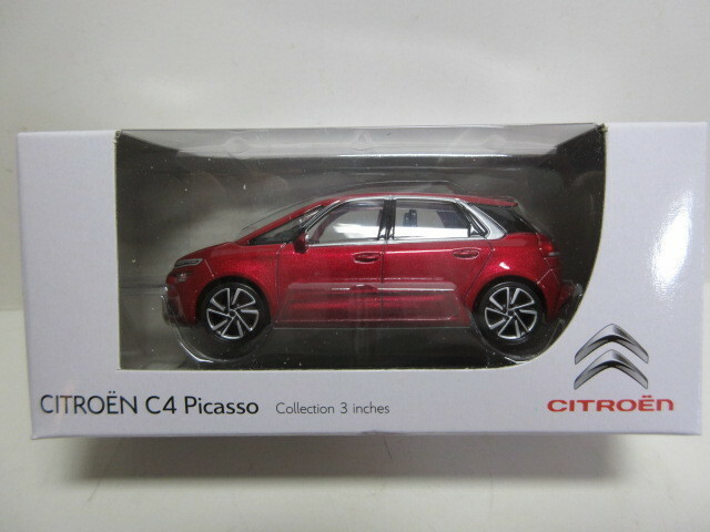 ★超レア稀少★CITROEN★シトロエン　Ｃ４　Picasso　ピカソ2016★ミニカー★ NOREVノレブ社製★赤★新品・未使用品★１／６４スケール★