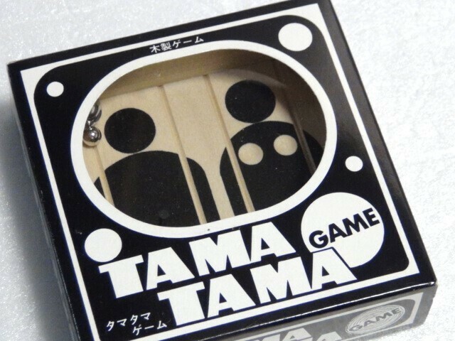TAMATAMA GAME タマタマゲーム 玉転がし 男と女 木製ゲーム ボール 王様のアイデア ジュークグッズ WADA wooden game 箱付