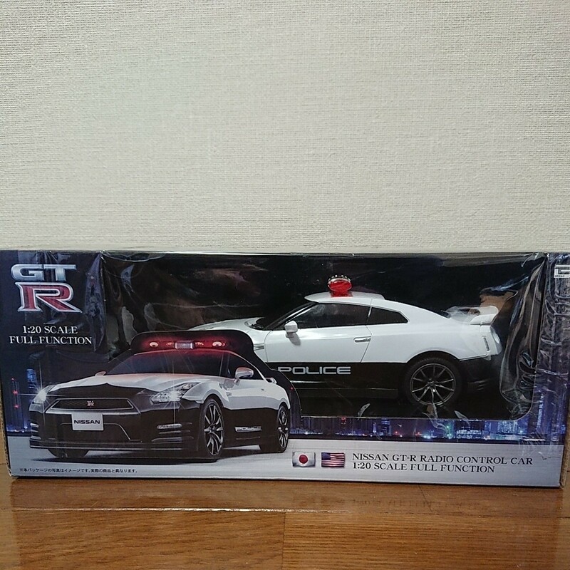 日産　GT-R ラジコンカー 　ジャパン パトカー仕様　GTR Japan　POLICE