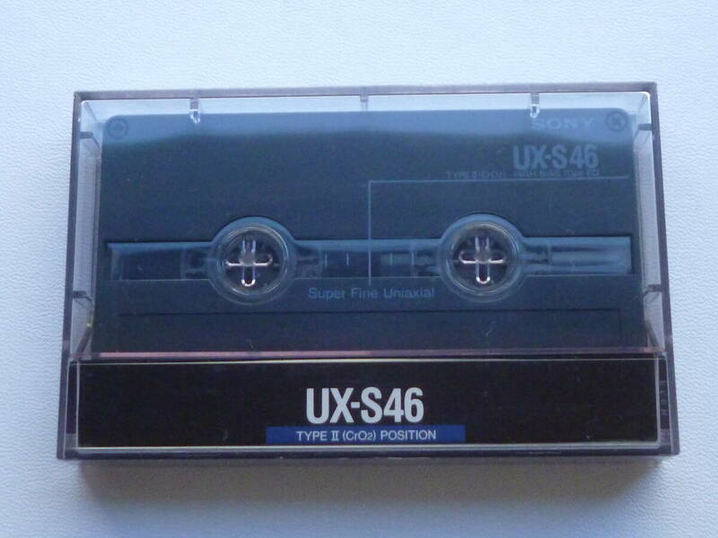 録音済／カセットテープ／SONY UX-S 46分(CrO2) 1本／ソニー