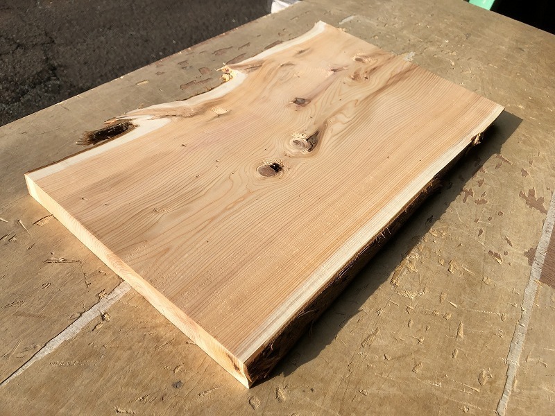 オープン記念☆彡送料無料！！【S292C】一位 ～548×～320×27㎜ 板材 乾燥材 木工 DIY 材木 天然木 無垢材 《銘木すずめや》