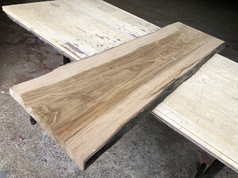 送料無料！！【S212B】栗 925×～275×29㎜ 板材 乾燥材 木工 DIY 材木 天然木 無垢材 《銘木すずめや》