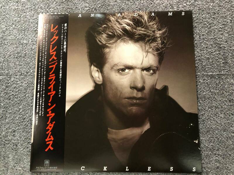 レコード Reckless レックス Bryan Adams ブライアン・アダムス AMP-28100 231108-458