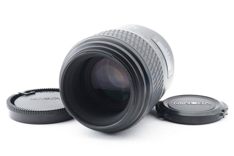 【美品 保証付 動作確認済】Minolta AF Lens 100mm f/2.8 Macro D From JAPAN ミノルタ レンズ #0025