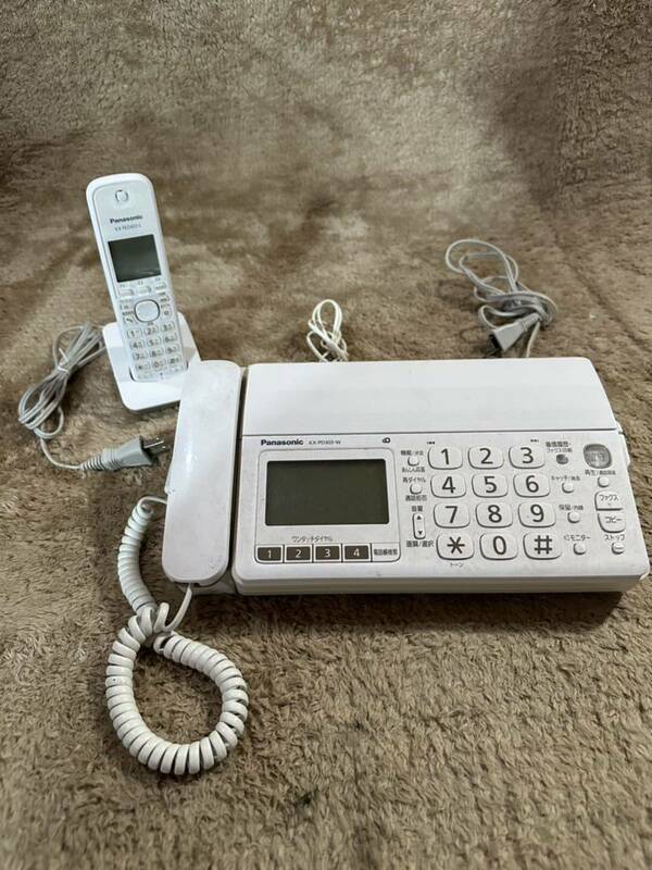 A02-aS Panasonic 電話機 子機 KX-PD303-W KX-FXD403-C パナソニック